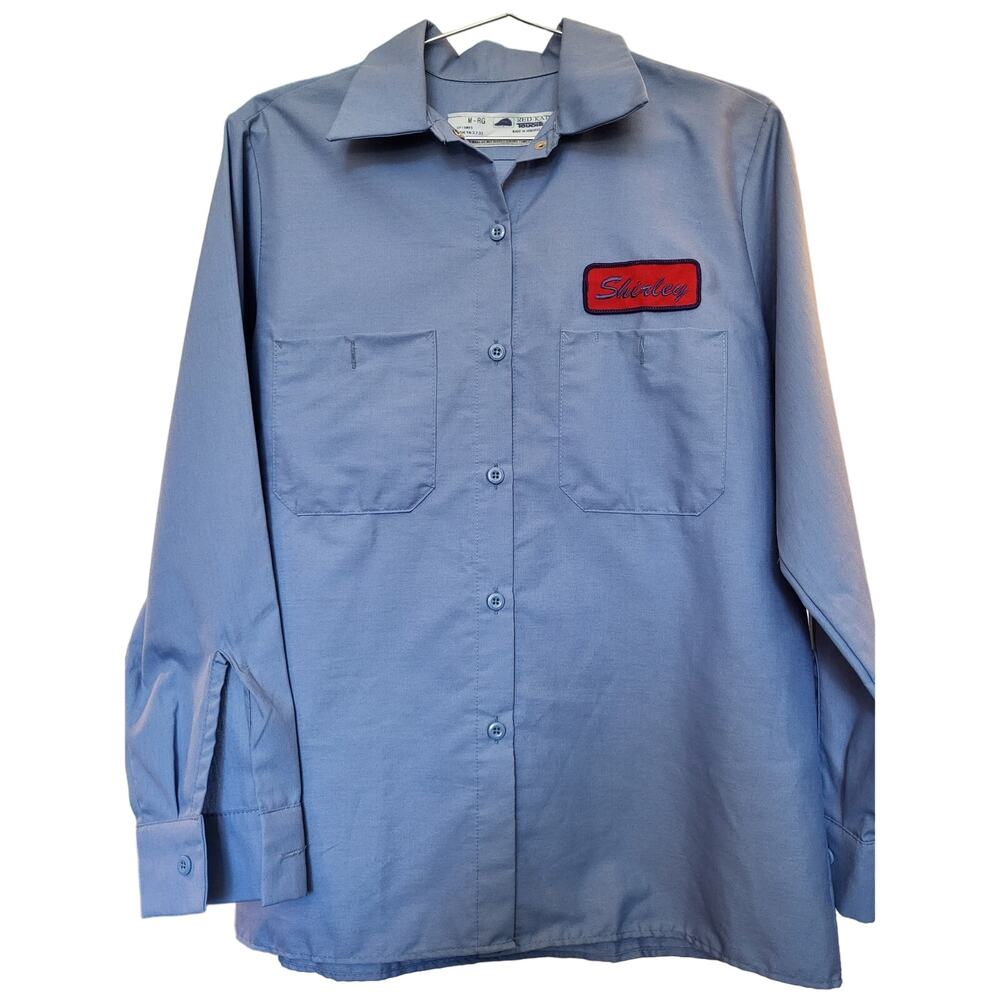 CHOPPERS WEST COAST M Men Dress Shirt Long sleeves Blue New with Tag